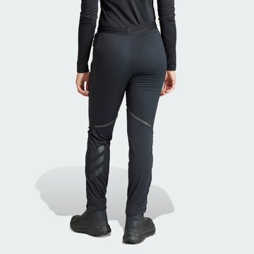 ADIDAS TERREX Slimfit Outdoorhose 'X-Country' in Schwarz