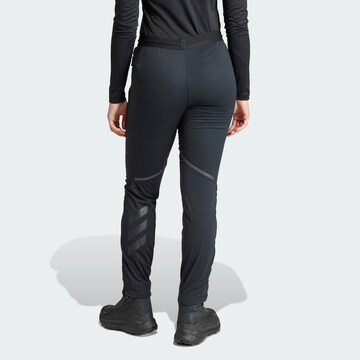 Coupe slim Pantalon outdoor 'Xperior' ADIDAS TERREX en noir