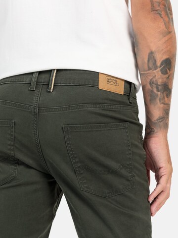 CAMEL ACTIVE Regular Regular Fit 5-Pocket Hose mit Fütterung in Grün