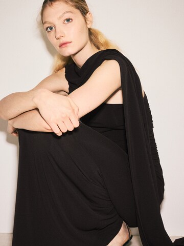 MANGO Festkjole i brun