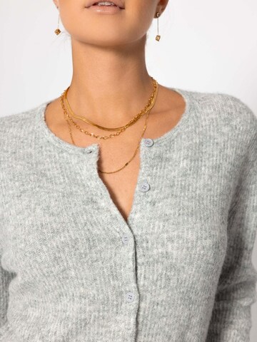 SASSYCLASSY Strickjacke‌‌‌‌‌‌‌‌ in Grau