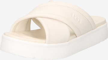 UGG Mules in White: front