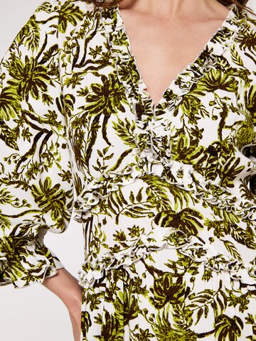 Apricot Summer dress in Green