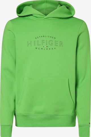 TOMMY HILFIGER Sweatshirt in Grün: predná strana