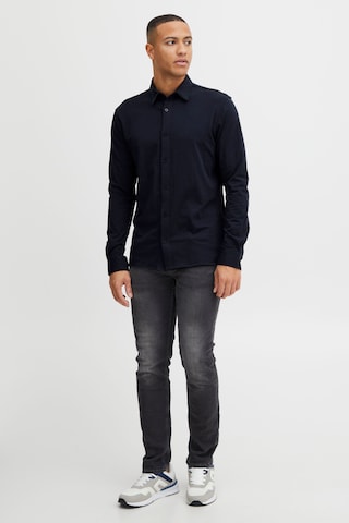 INDICODE JEANS Regular fit Overhemd 'Platon' in Blauw