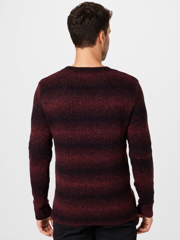 TOM TAILOR DENIM Pullover in Rot