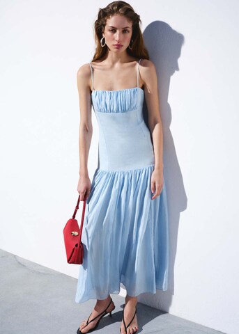 MANGO Dress 'Aries' in Blue