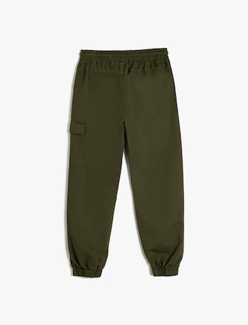 Koton Tapered Broek in Groen