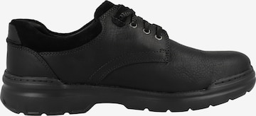 CLARKS Schnürschuh 'Rockie 2' in Schwarz