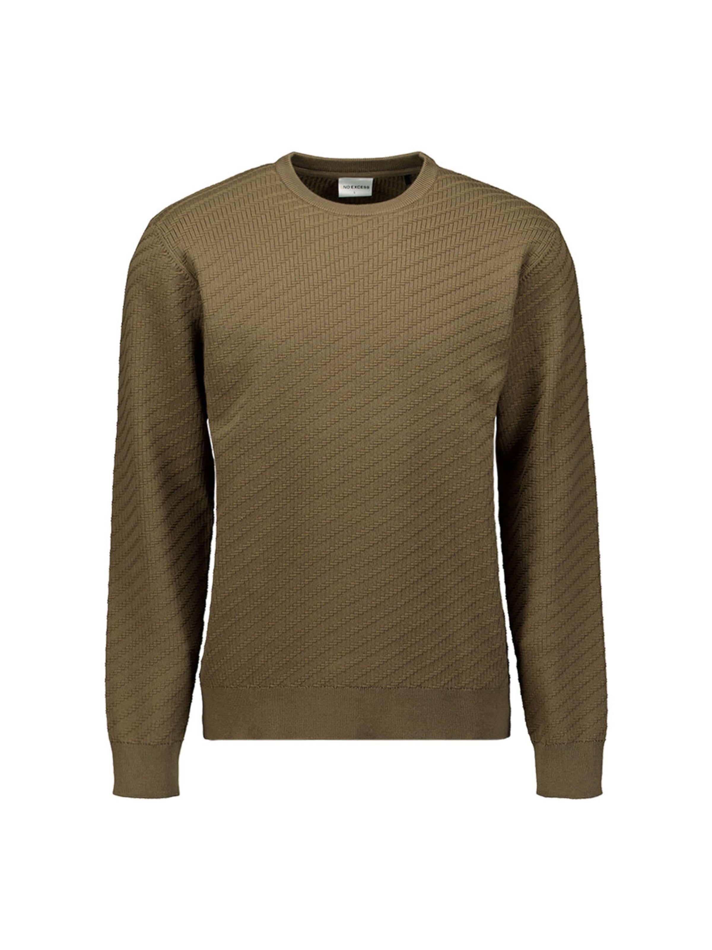 No Excess Sweater in Beige: front