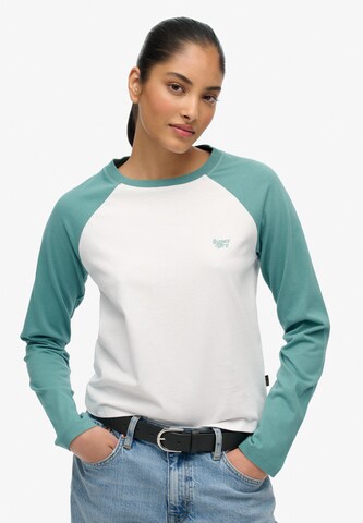 Superdry Shirt in Groen: voorkant