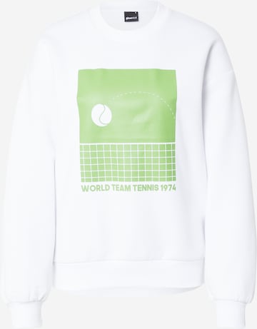 Gina Tricot Sweatshirt 'Riley' in White: front