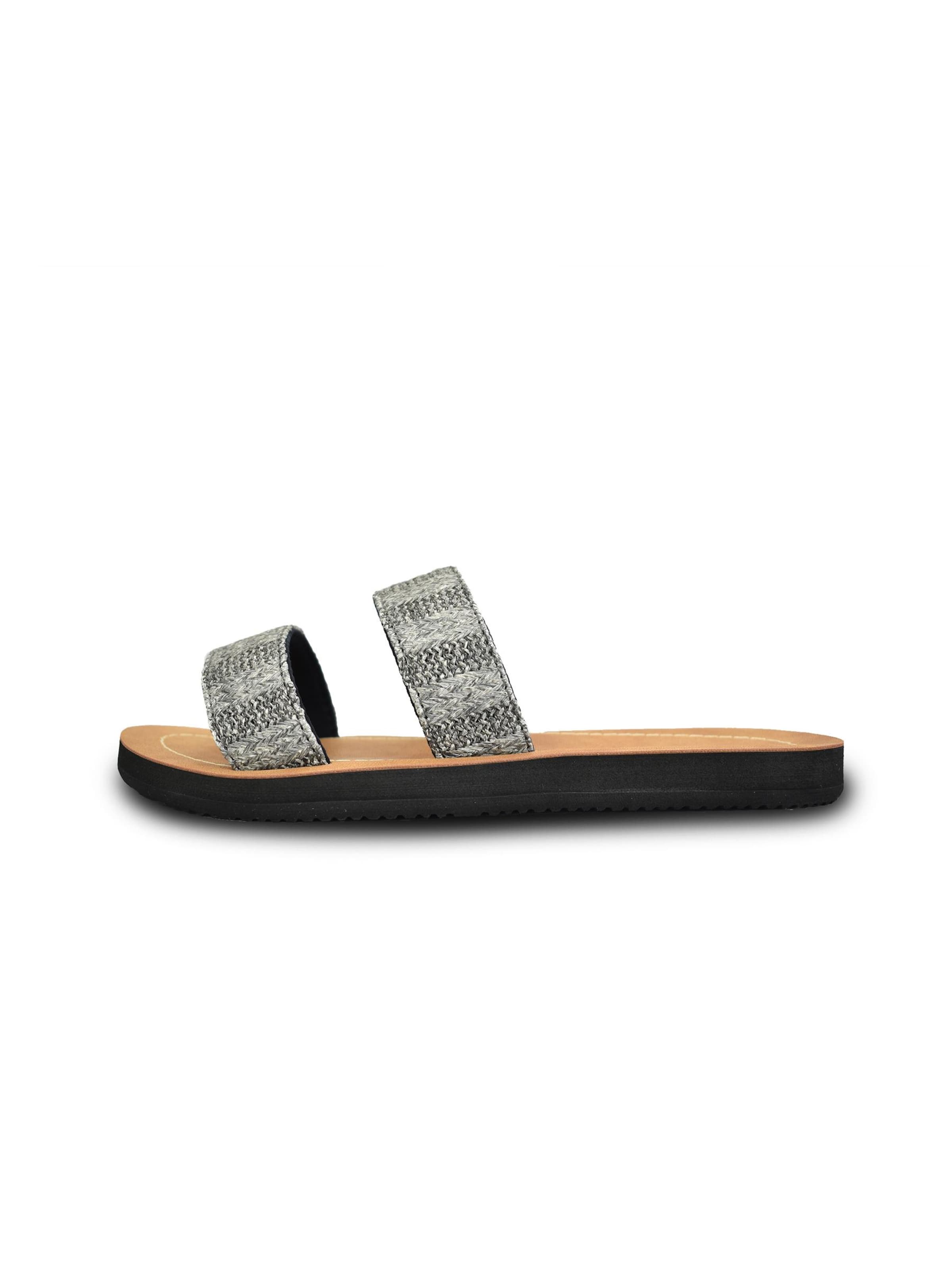 Brasileras - Sandalias 'Irupe' en negro: frente