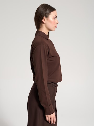 NOWIHT - Camiseta 'Ottilie' en marrón