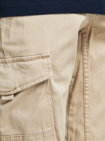 Jack & Jones Junior Tapered Hose 'Paul Flake' in Beige