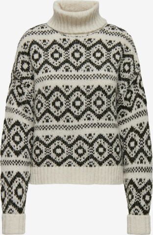 ONLY Pullover 'CARIN' i beige: forside