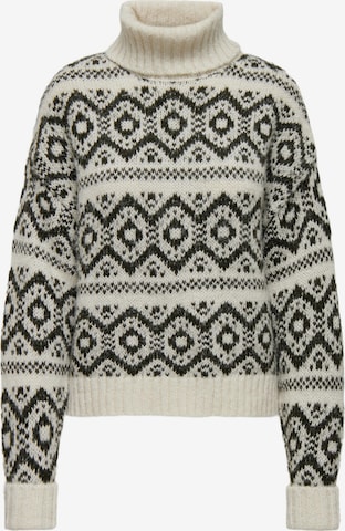 ONLY Pullover 'CARIN' in Beige: predná strana