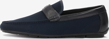 Kazar Mocassins in Blauw: voorkant