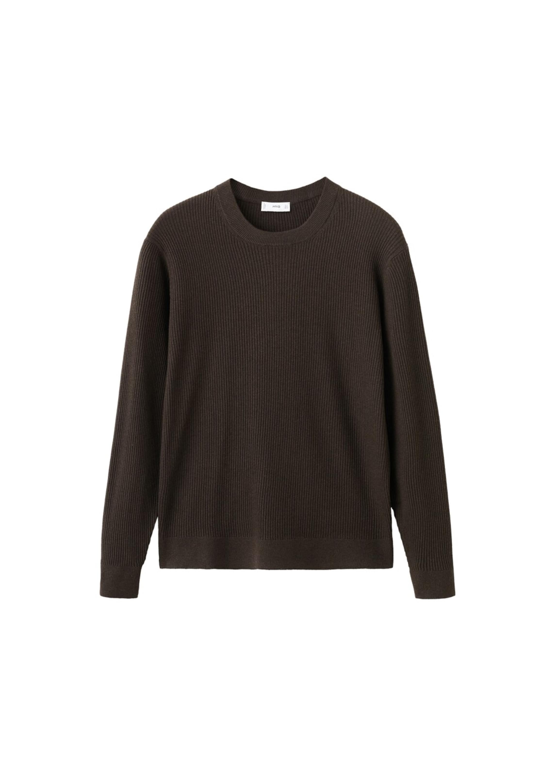 MANGO MAN Pullover 'Antigua' in schoko, Produktansicht