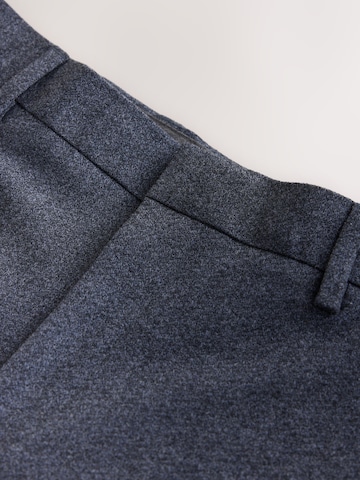 Next Regular Trousers with creases 'Motionflex' in Blue