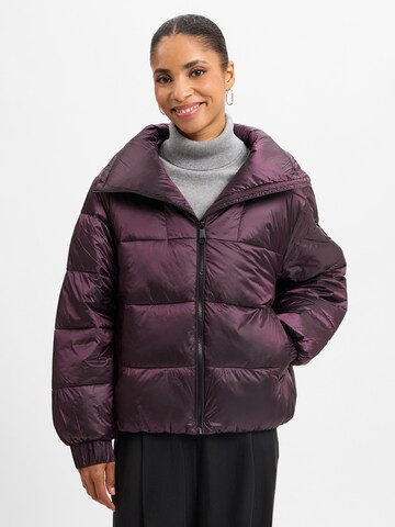 BOSS Between-Season Jacket 'Padina' in Purple: front