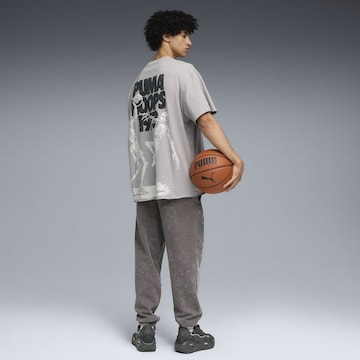 T-Shirt fonctionnel 'Hoopocalypse' PUMA en gris
