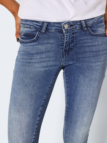 Noisy may Skinny Jeans 'Eve' in Blau