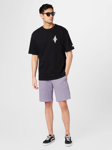 Starter Black Label T-Shirt 'Peak' in Schwarz