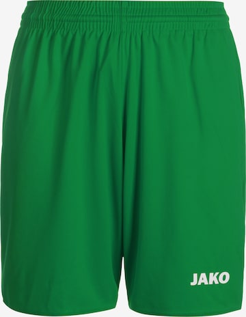 JAKO Workout Pants 'Manchester 2.0' in Green: front