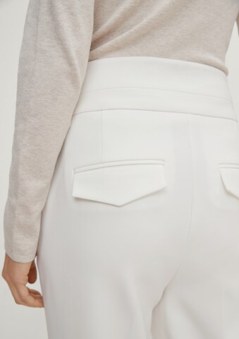 Regular Pantalon COMMA en blanc