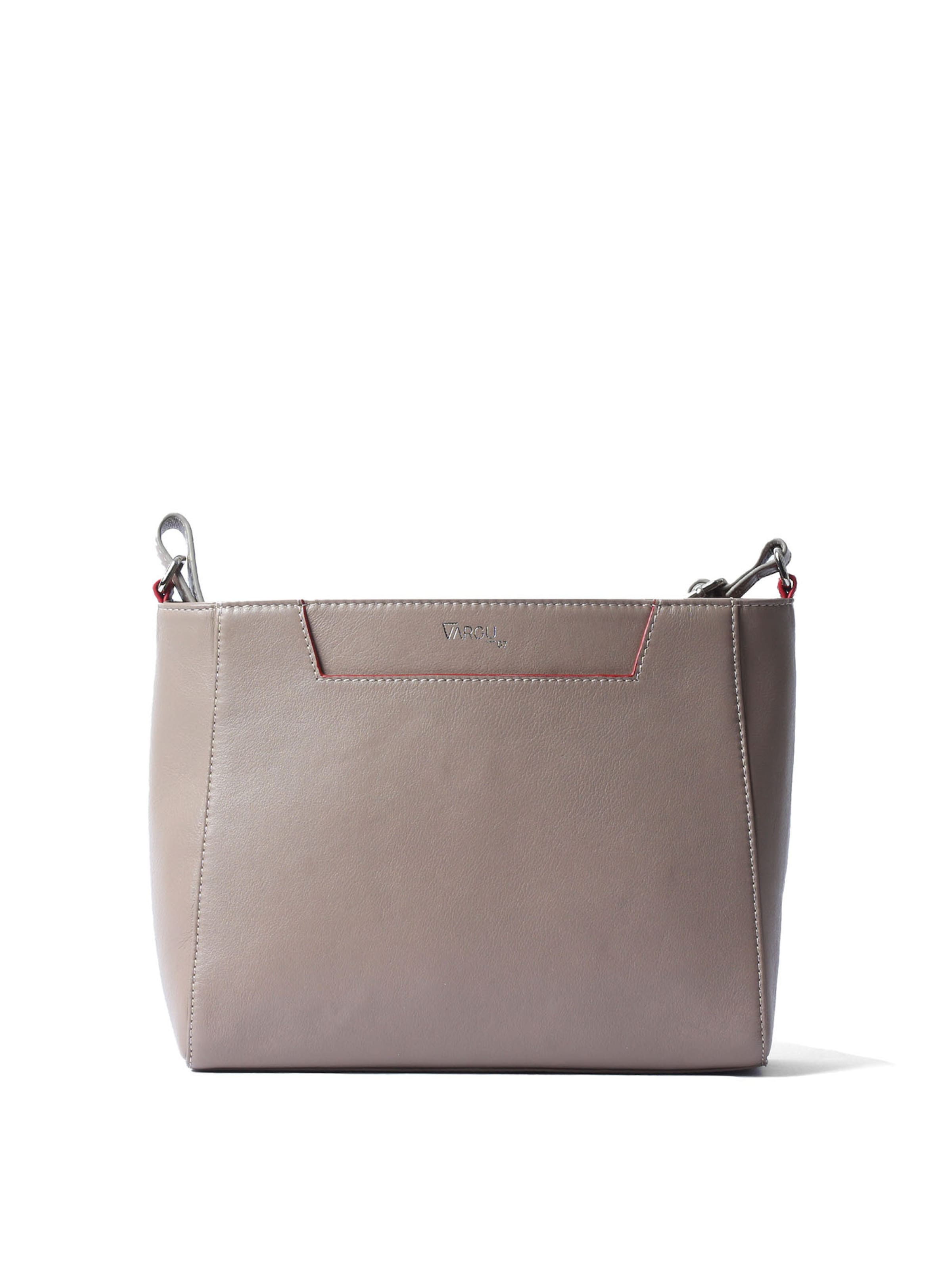 VARGU Umhängetasche 'Sandrin 1' in Grau: Vorderseite