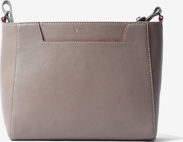 VARGU Schoudertas 'Sandrin 1' in Grijs: voorkant