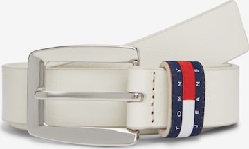 Tommy Jeans Vyö 'BOLD 3.0' värissä valkoinen: etupuoli