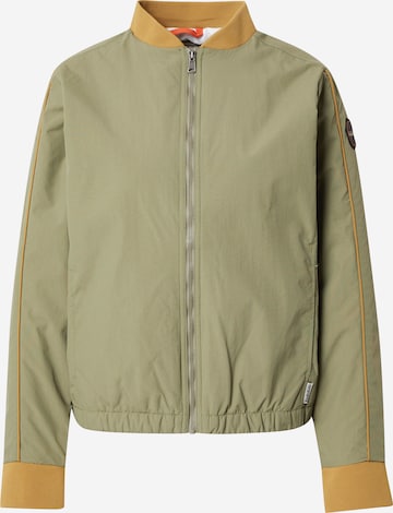 Geacă de primăvară-toamnă 'AMELIAS' de la NAPAPIJRI pe verde: față