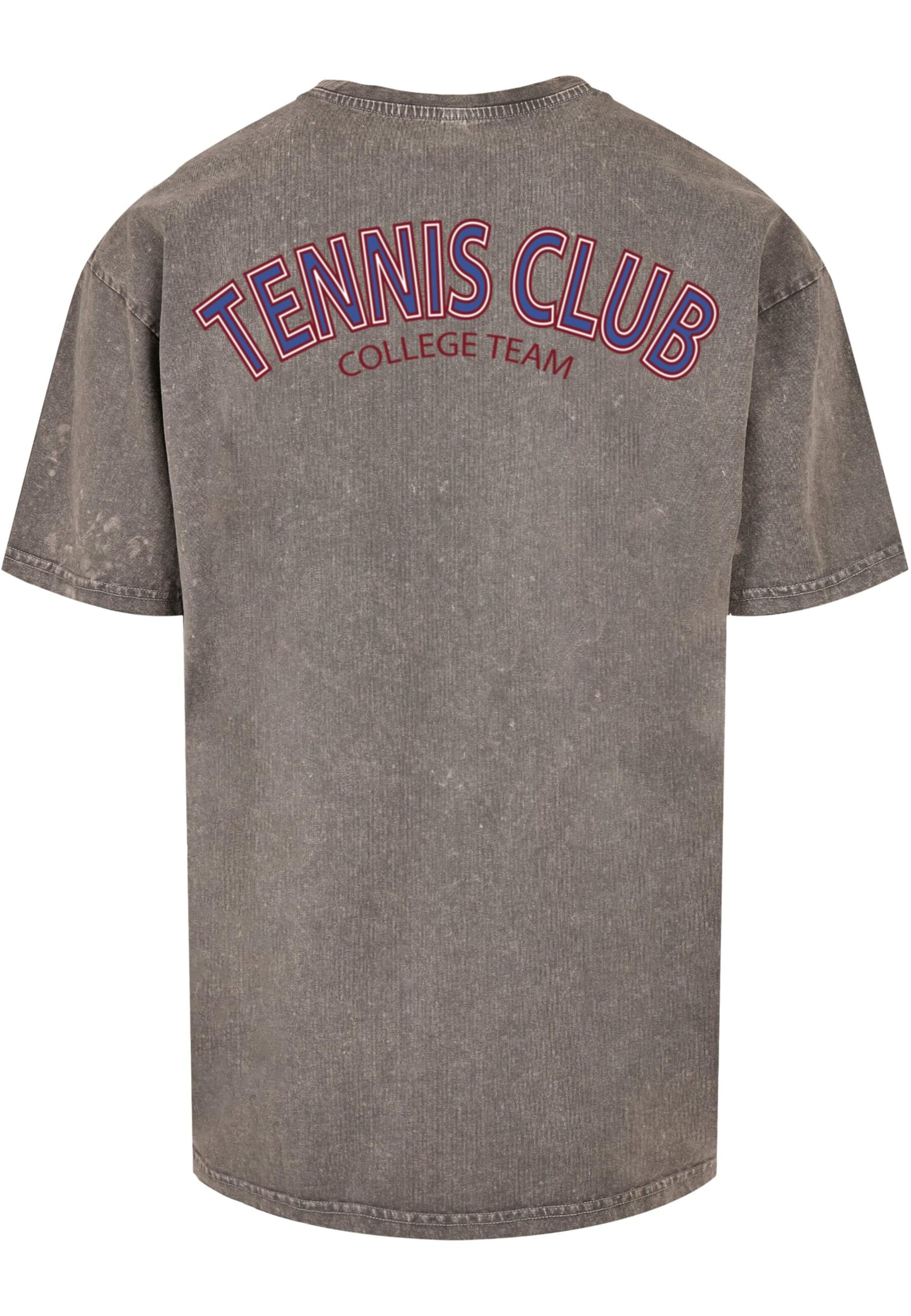Merchcode Shirt 'College Club' in Grey