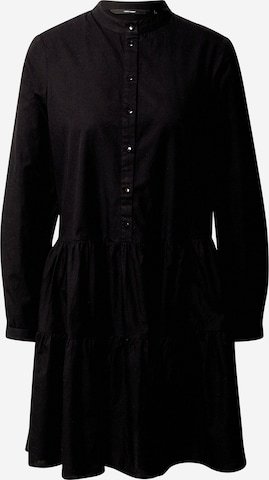 VERO MODA - Vestido camisero 'Delta' en negro: frente