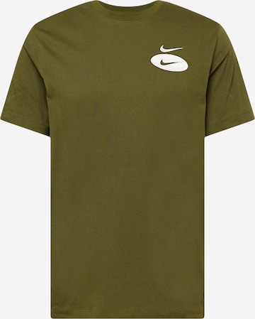 Tricou de la Nike Sportswear pe verde: față