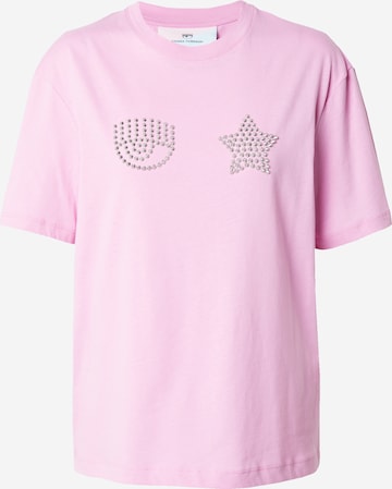 Chiara Ferragni Shirt in Roze: voorkant