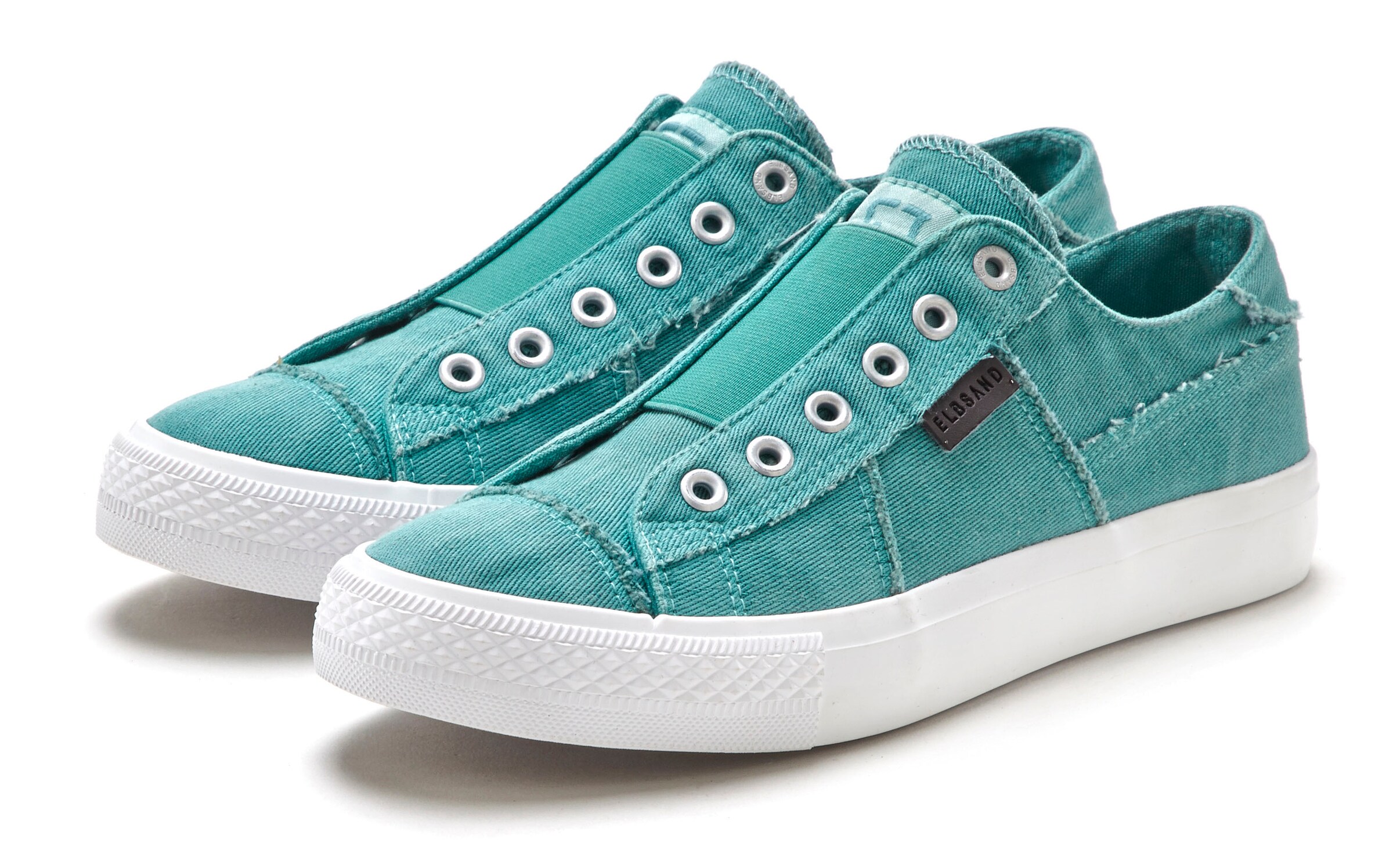 Elbsand Slip on -tennarit värissä vihreä