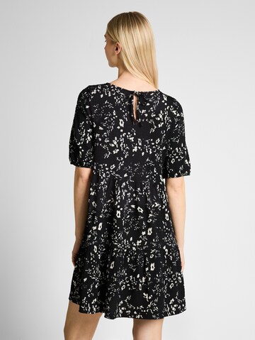 TOM TAILOR DENIM Kleid in Schwarz