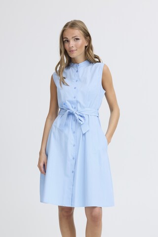 Robe 'IHFanty' ICHI en bleu : devant