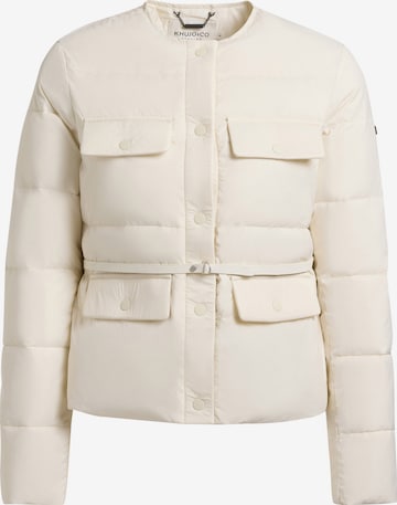 khujo - Chaqueta de entretiempo 'Cinnia' en blanco: frente