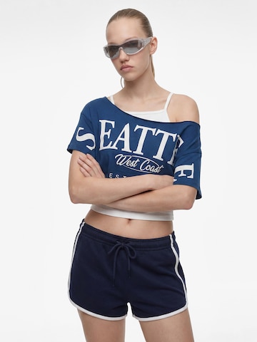 Koton Shirt in Blauw: voorkant