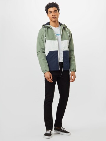 juoda JACK & JONES Siauras Džinsai 'Glenn'