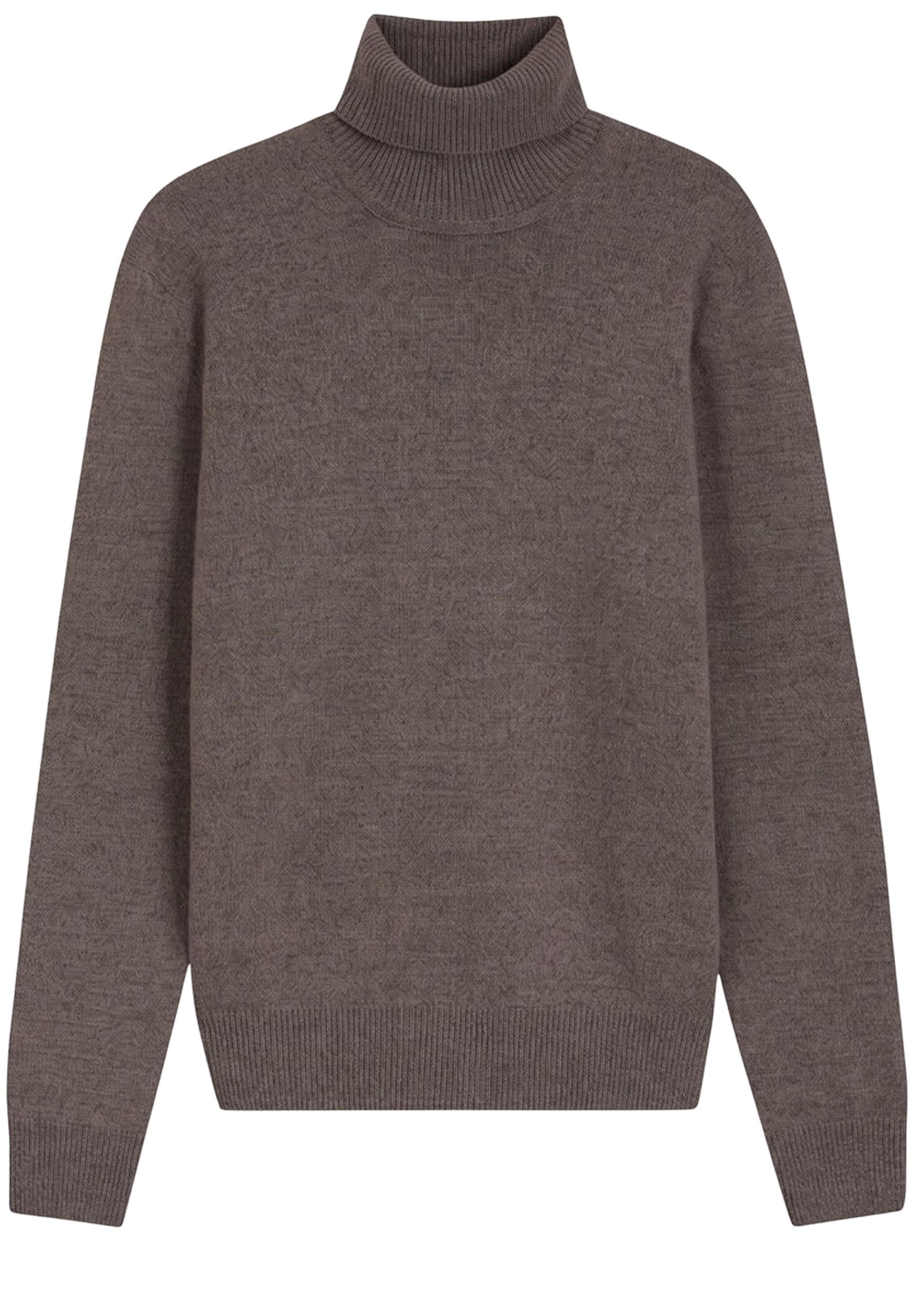 BOSS Sweater ' Floriano ' in Brown: front