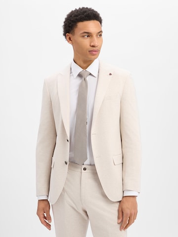 ROY ROBSON Slim Fit Baukasten-Sakko in Beige: Vorderseite
