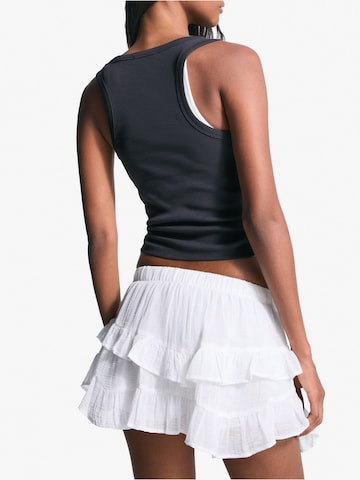 Jupe Bershka en blanc
