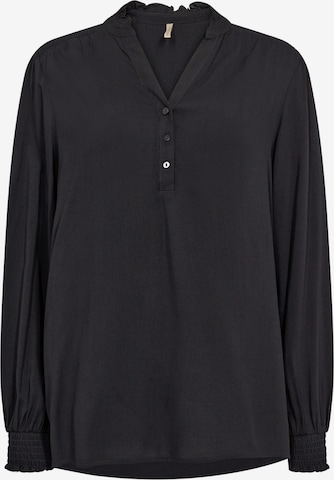 Soyaconcept - Blusa 'RADIA' en negro: frente