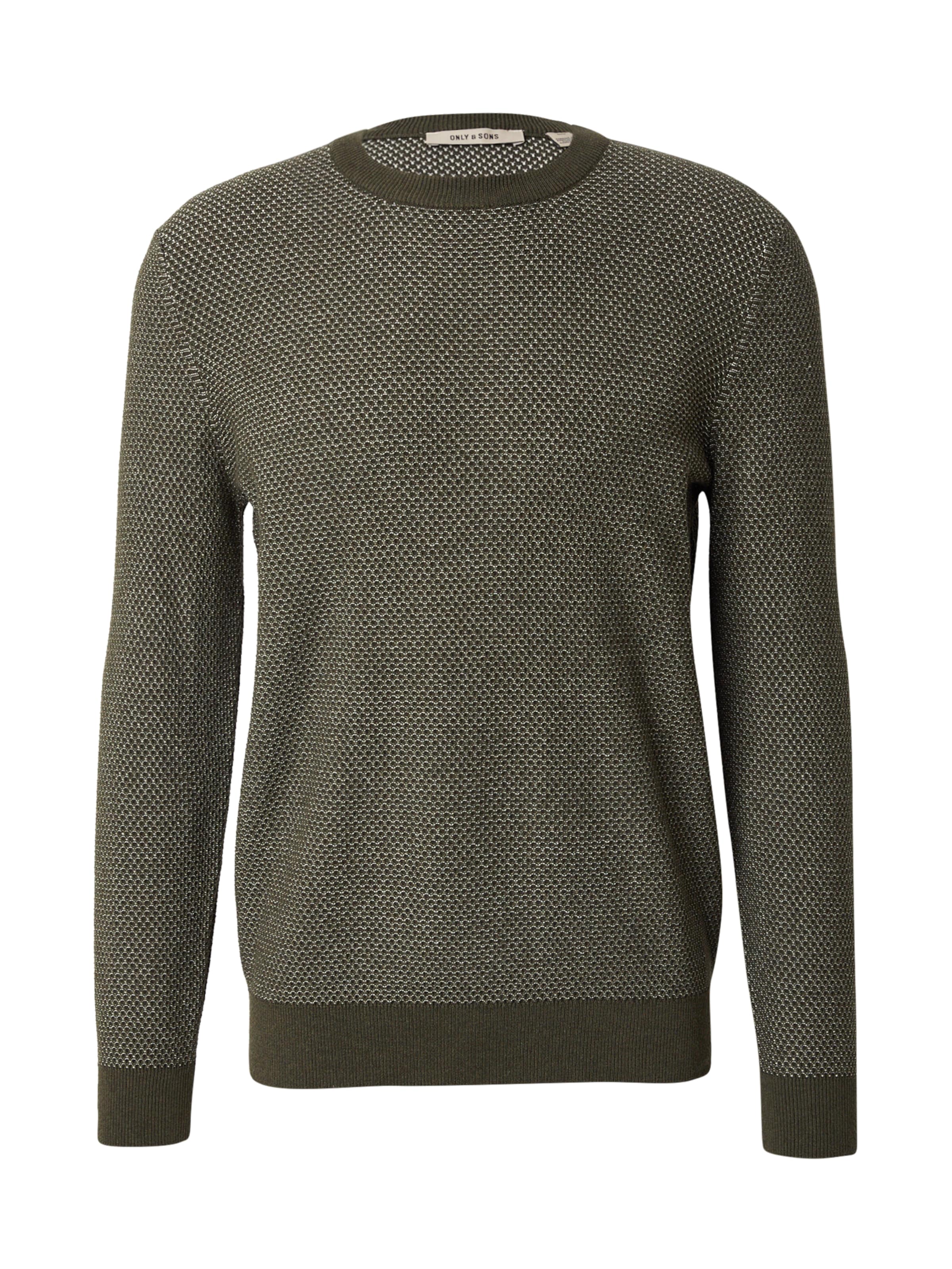 Pull-over 'ONSMORGAN' Only & Sons en vert : devant