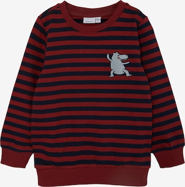 NAME ITSweater majica 'Ranan' - crvena boja: prednji dio